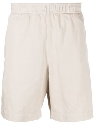 Wood Wood Kurt cotton-twill shorts - Neutrals