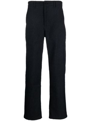 Wood Wood striped tailored trousers - Blue