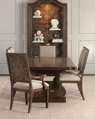 Woodlands Double Pedestal Dining Table