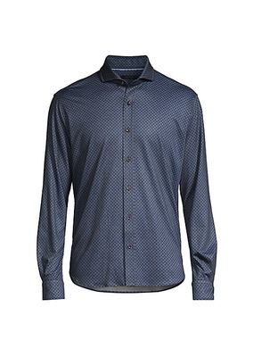 Woodward Wolf Button-Front Shirt