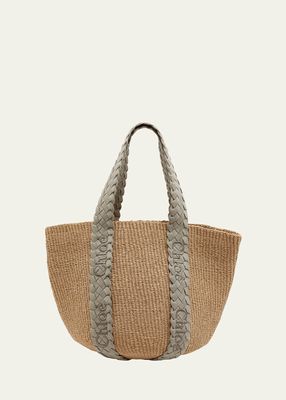 Woody Basket Paper Tote Bag