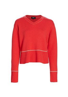 Wool & Cashmere Pullover Sweater