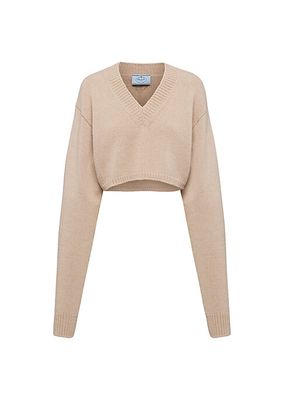 Wool & Cashmere V-Neck Sweater