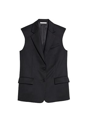 Wool Blazer Vest