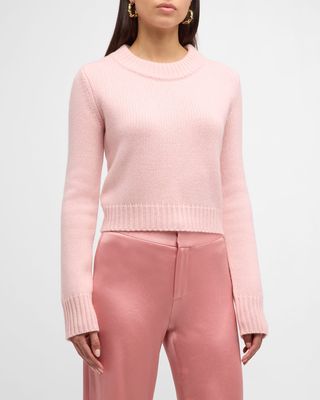 Wool Cashmere Solid Mini Marin Sweater