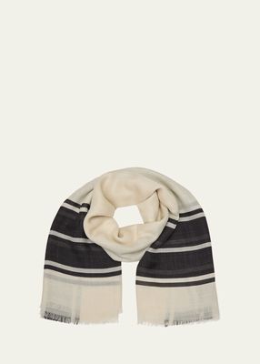 Wool Silk Pareo/Blanket Scarf