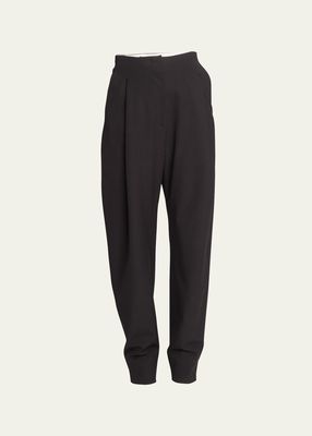 Wool Stretch Suiting Trousers