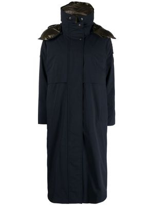 Woolrich 3-in-1 hooded trench coat - Blue