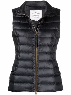 Woolrich Abbie quilted-finish gilet - Black