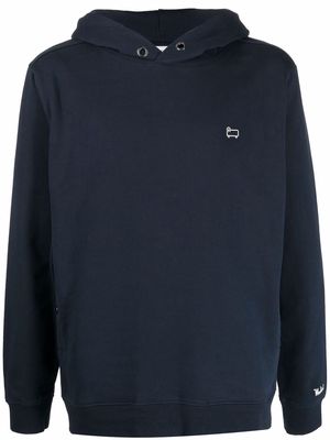 Woolrich American fleece hoodie - Blue