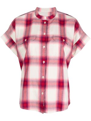 Woolrich Appalachian plaid-checked cotton shirt - Red