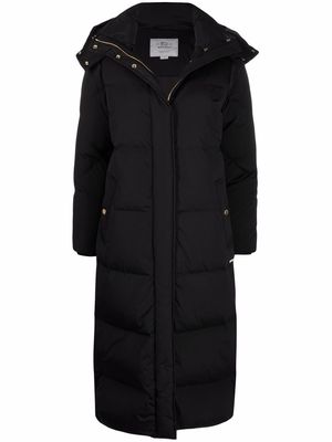 Woolrich Aurora long puffer coat - Black