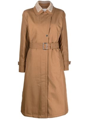 Woolrich belted trench coat - Brown