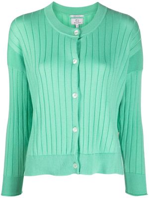 Woolrich button-fastening cotton cardigan - Green