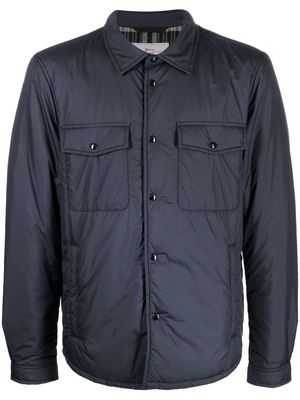 Woolrich button-up overshirt jacket - Blue