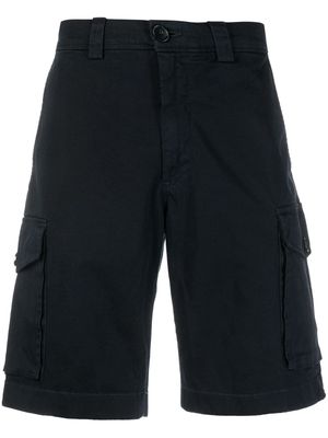 Woolrich cargo-pockets cotton shorts - Blue