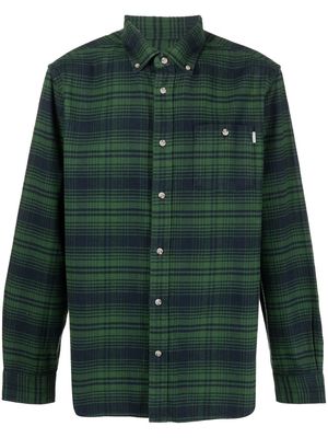 Woolrich check print shirt - Green