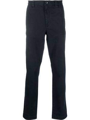 Woolrich cotton straight leg trousers - Blue