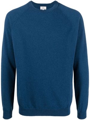 Woolrich crew-neck cashmere jumper - 31093 BLUE LOBSTER