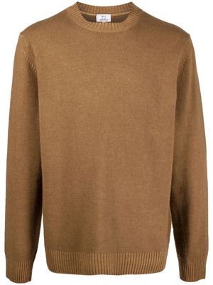 Woolrich crew-neck wool jumper - Brown