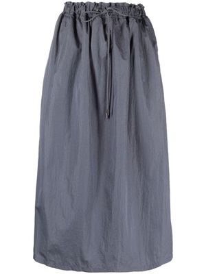 Woolrich drawstring midi skirt - Grey
