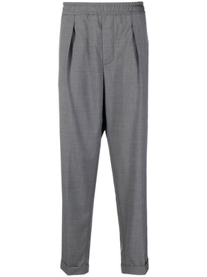 Woolrich elasticated waistband slim-cut trousers - Grey
