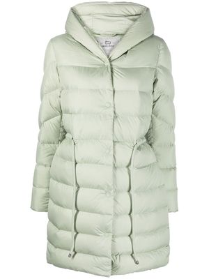 Woolrich Ellis long feather-down jacket - Green