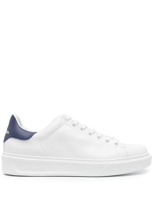 Woolrich embossed-logo low-top sneakers - White