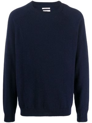 Woolrich fine-knit crewneck jumper - Blue