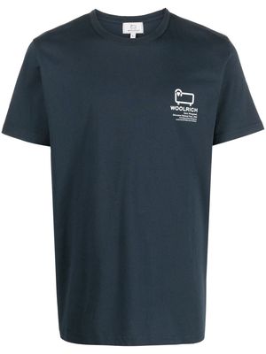 Woolrich graphic-print T-shirt - Blue