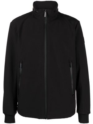 Woolrich high-neck zip-up bomber jacket - Black