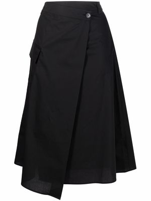 Woolrich high-waisted A-line skirt - Black