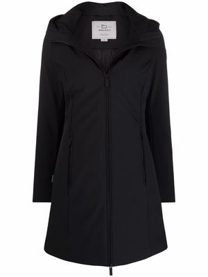 Woolrich hooded feather down parka - Black
