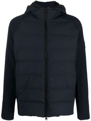 Woolrich hooded panelled padded jacket - Blue