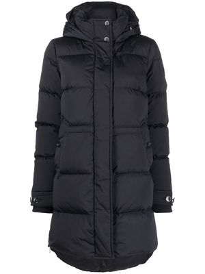 WOOLRICH hooded puffer coat - Black