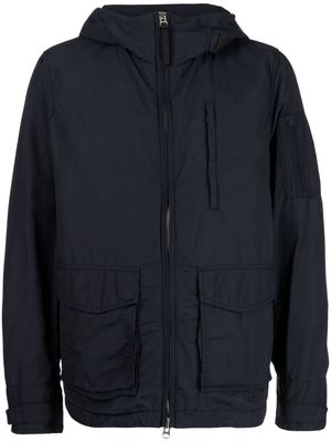 Woolrich hooded zip-up jacket - Blue