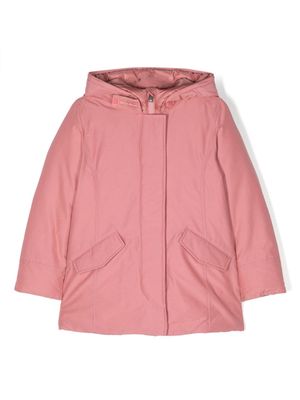 Woolrich Kids Arctic padded down hooded jacket - Pink