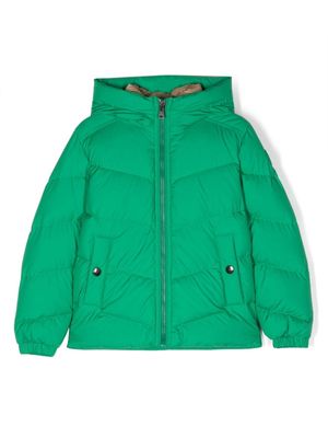 Woolrich Kids Authentic padded down jacket - Green