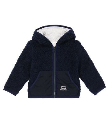 Woolrich Kids Baby teddy jacket