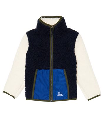 Woolrich Kids Faux shearling jacket