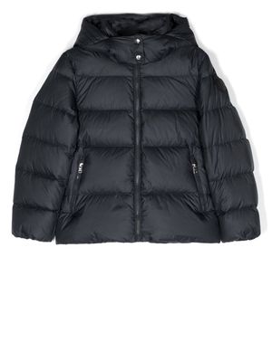 Woolrich Kids hooded down puffer jacket - Blue