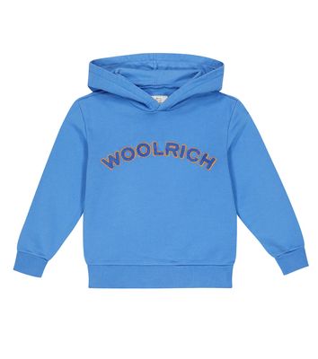 Woolrich Kids Logo cotton hoodie