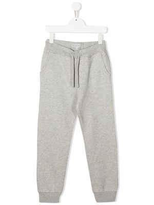 Woolrich Kids organic-cotton track pants - Grey