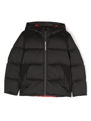 Woolrich Kids padded zip-up jacket - Black