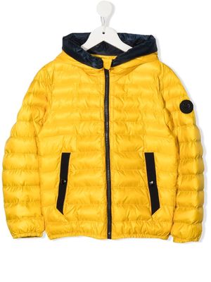 Woolrich Kids Sundance hoodie jacket - Yellow