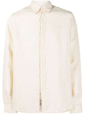Woolrich linen button-up shirt - Neutrals