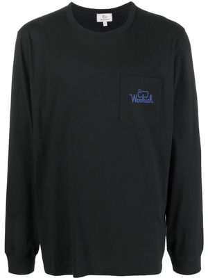 Woolrich logo-print organic cotton T-shirt - Black