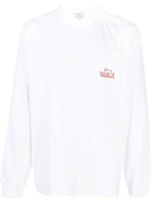 Woolrich logo-print organic cotton T-shirt - White