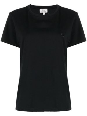 Woolrich logo-print T-shirt - Black