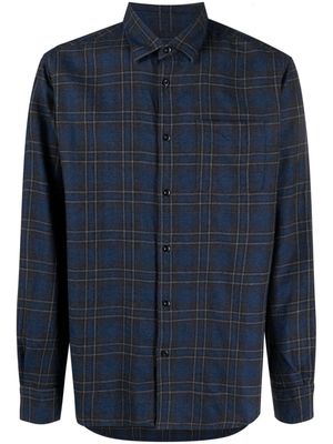 Woolrich long-sleeve checked cotton shirt - Grey